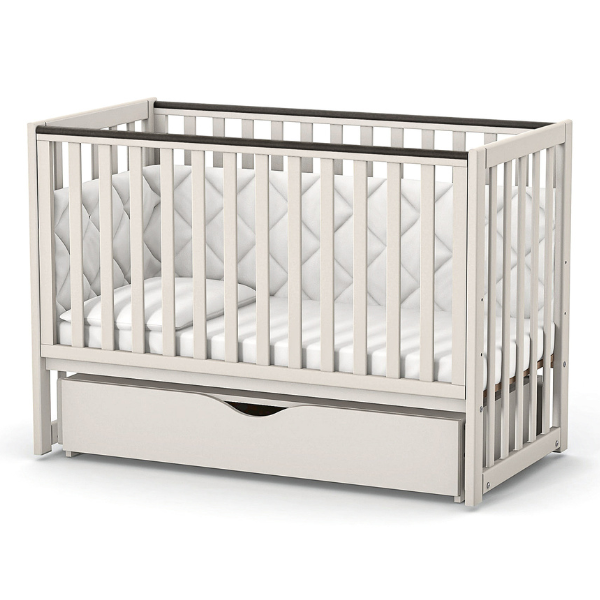 Dětská postýlka Sleeppo Gekko Kids 120x60. Kašmírová barva